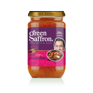 Green Saffron completely natural medium curry sauce