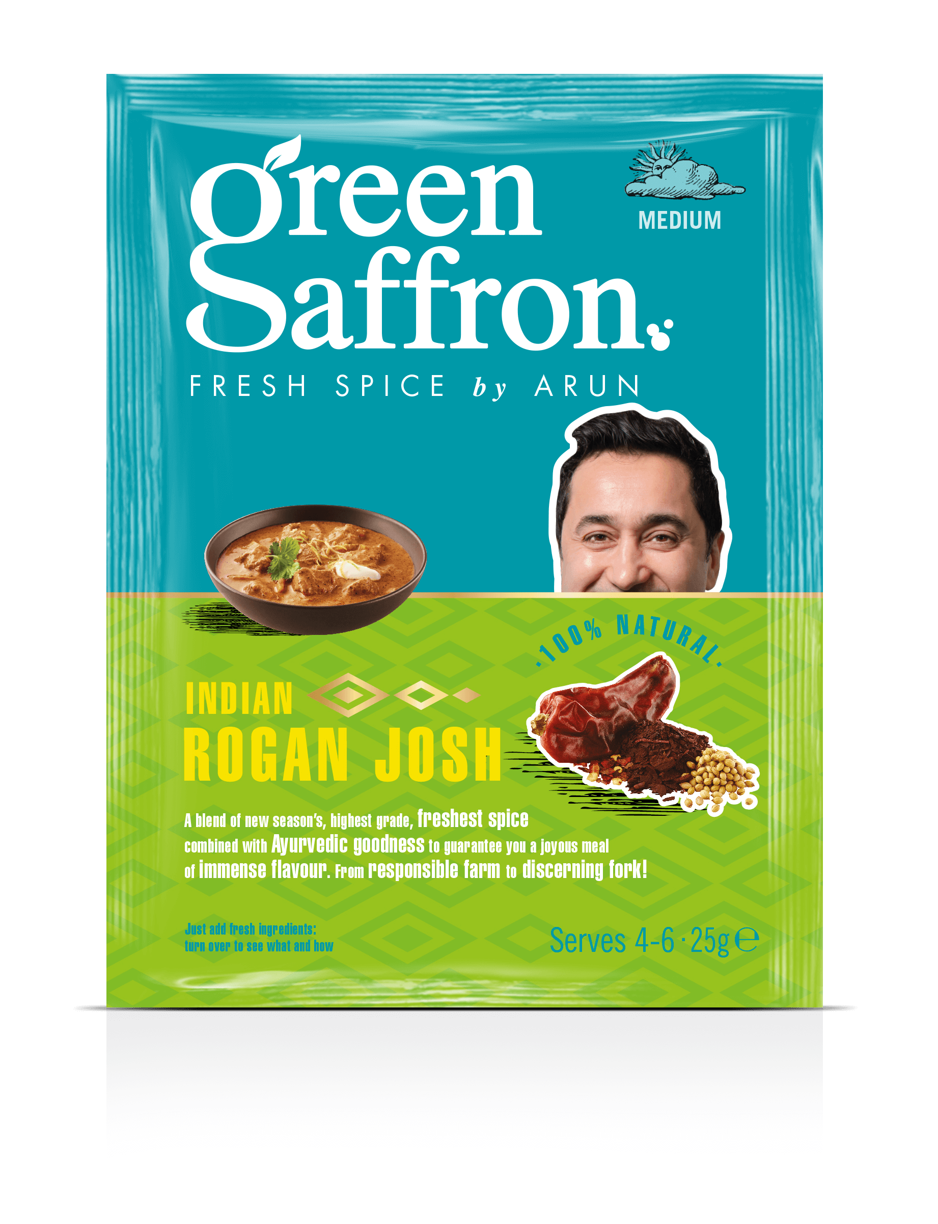 Green Saffron Rogan Josh spice blend